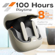 TWS Wireless Earbuds BT 5.4 Low Latency Game Earphones Microphone Noise Reduction Fast Charging Game Mode Listen Music Headset