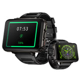 APPLLP 5 MAX Android Watch Phone Square Big Screen Wifi 4G Calls Smartwatches Dual Camera with Flashlight Gaming Watch