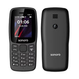 106 Feature Phone 1.77" Display 800Mah Battery Dual SIM Dual Standby Strong Torch MP3 MP4 FM Radio Bluetooth GPRS