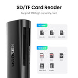 Card Reader USB 3.0 to SD Micro SD TF Memory Card Adapter for PC Laptop Accessories Multi Smart Cardreader Card Reader