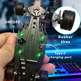 1:64 Scale RC Drift Car - 4WD Mini RC Toy Car, Sporty, Stylish, Streamlined Design, Perfect Holiday Gift for Kids and Adults