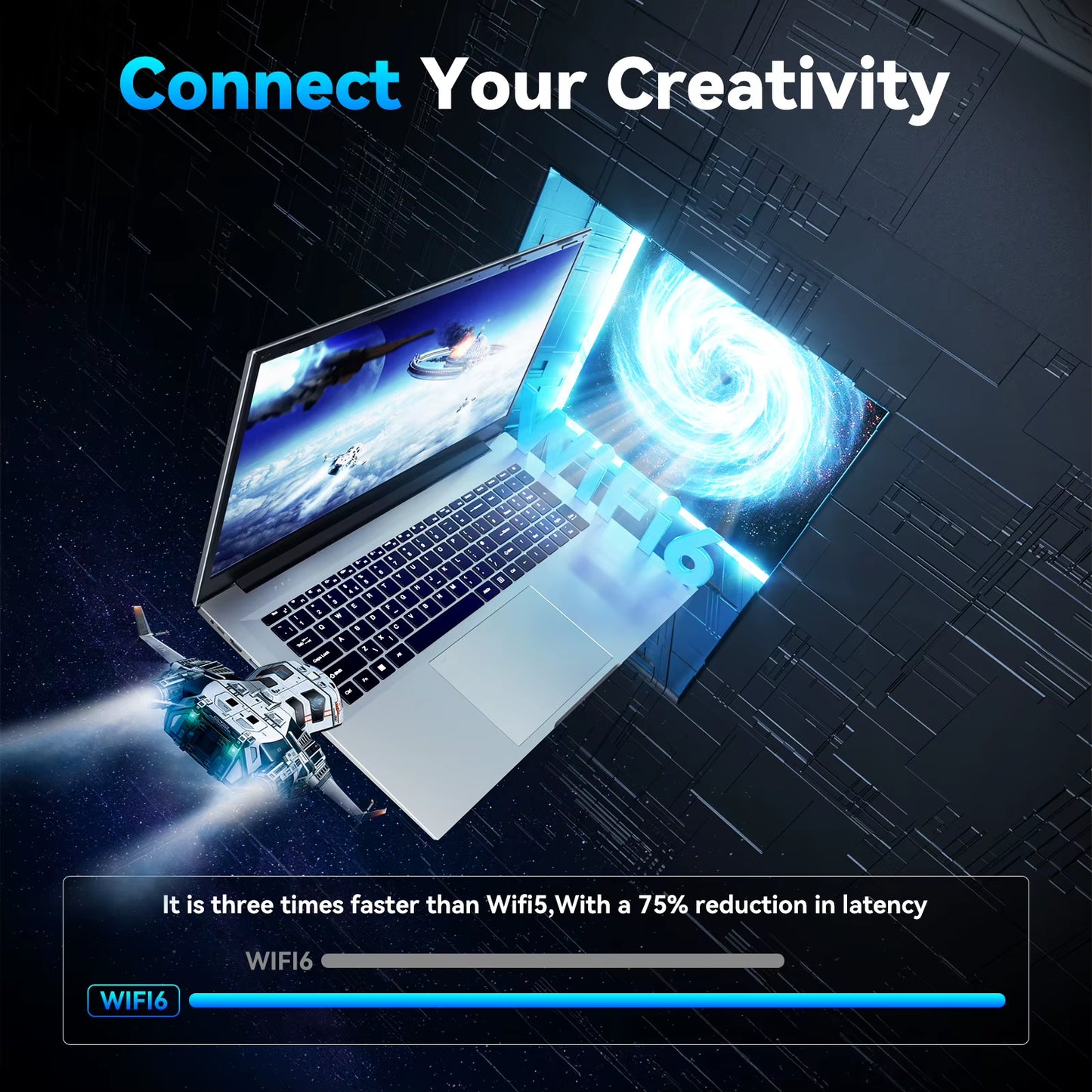 ACEMAGIC 18.5"Laptop Computer Windows 11 PRO 8000 Mah Battery  N150 Quad-Core Processor 16GB DDR4 RAM 512GB SSD Wifi5