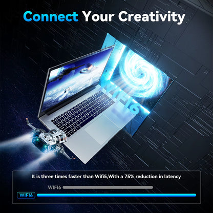 ACEMAGIC 18.5"Laptop Computer Windows 11 PRO 8000 Mah Battery  N150 Quad-Core Processor 16GB DDR4 RAM 512GB SSD Wifi5