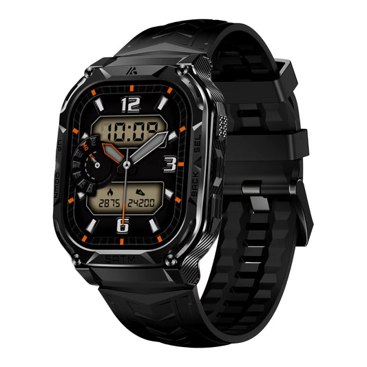 M3E GPS Smart Watch for Men Barometer Altitude Compass 6 Satellite Positioning Systems 480Mah 60 Days Extra-Long Battery