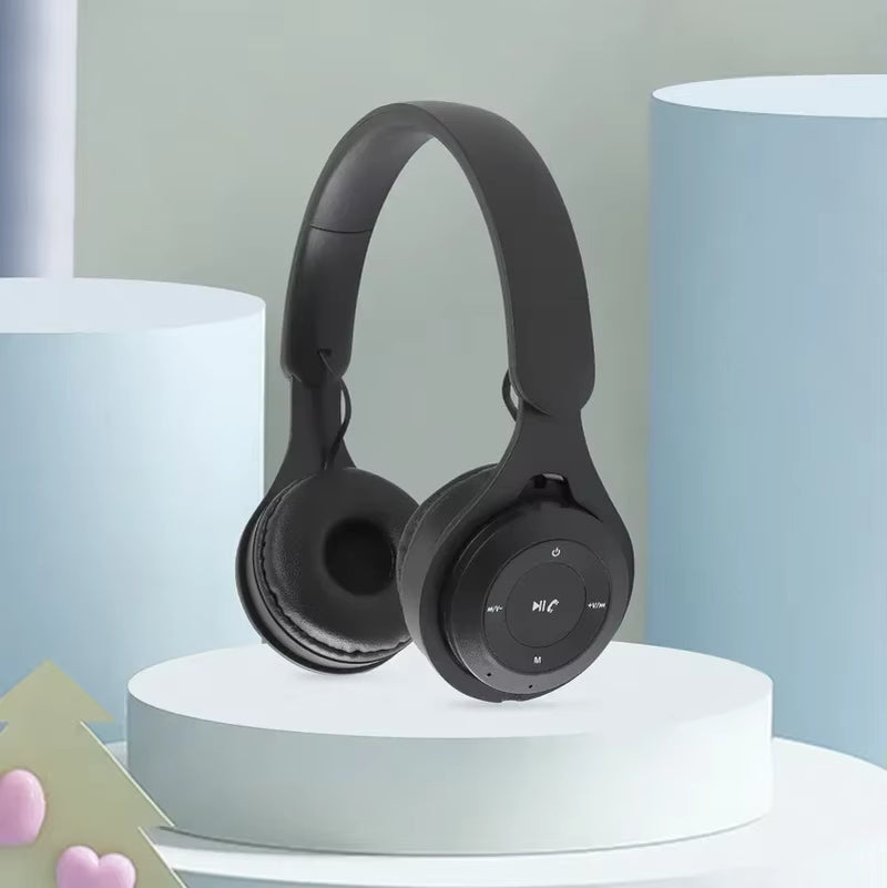 Stereo Y08 Headset 5.3 Bluetooth Headset Folding Wireless Sports Earphone Gaming Headsets Over-Ear Headphones for Android Ios