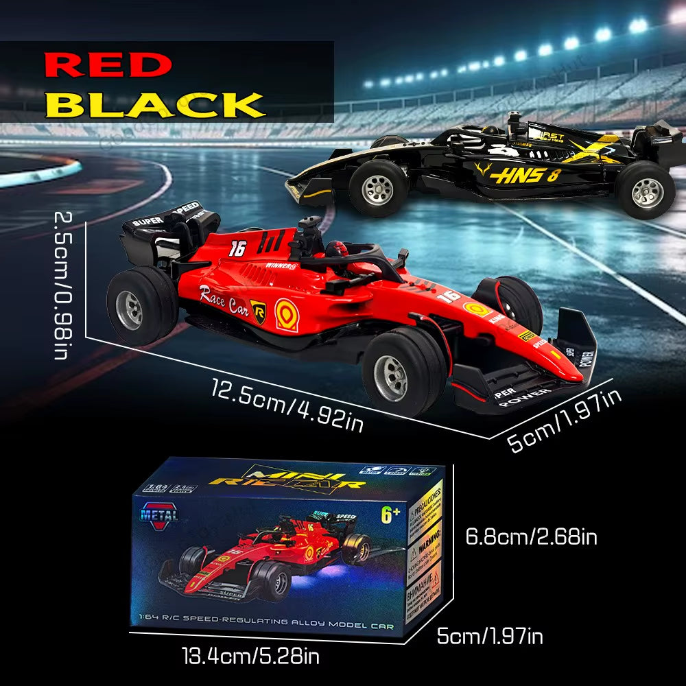 1:64 Scale RC Drift Car - 4WD Mini RC Toy Car, Sporty, Stylish, Streamlined Design, Perfect Holiday Gift for Kids and Adults