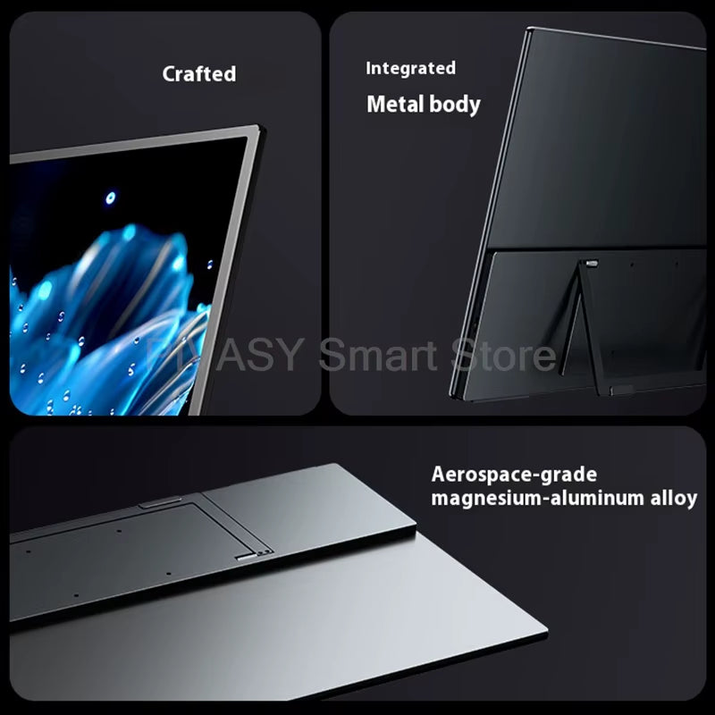 21.5 Inch 2.5K 100Hz Touch-Enabled Portable Monitor for Office Gaming Entertainment PC Extension Secondary Screen IPS Panel Thin