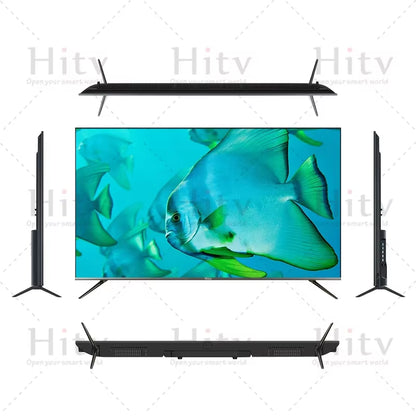 Wholesale 43 Inch 4K UHD Tv Flat Screen Smart Tv Television 43 Inch Frameless LED Tv