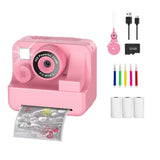 Kids Camera Instant Camera 1080P HD Dual Lens Selfie Digital Camera Print for Girls Boys Christmas Birthday Gifts Toys