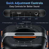 Bluetooth Speaker, Home Singing Portable Party Speaker with 2 Microphones, Dual 6.5'' Subwoofer Deep Bass, Rgb Lights, T27-T