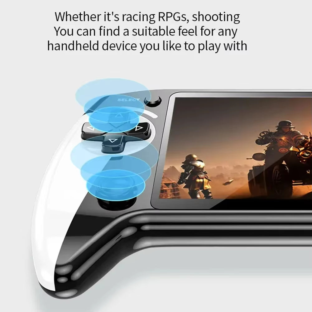 X9 Handheld Game Console Built-In 9 Classic Game Emulators 5.5Inch Screen 1500Mah 360° Non-Slip Joystick Retro Video Game Player