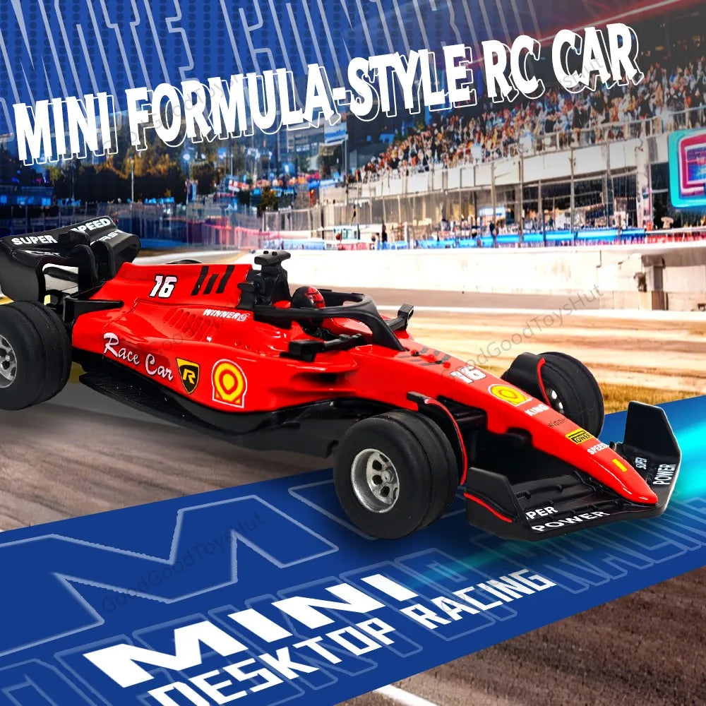 1:64 Scale RC Drift Car - 4WD Mini RC Toy Car, Sporty, Stylish, Streamlined Design, Perfect Holiday Gift for Kids and Adults