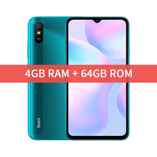 Redmi 9A Smartphone 64GB 128GB Global Rom Cellphone 5000Mah 6.53 Inch MTK Helio G25 Octa Core 13MP Smart Phone CN Version