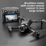 MAX Drone Professional with 3 Batteries 8K Dual Camera Optical Flow Brushless 360° Obstacle Avoidance WIFI FPV RC Dron Toys