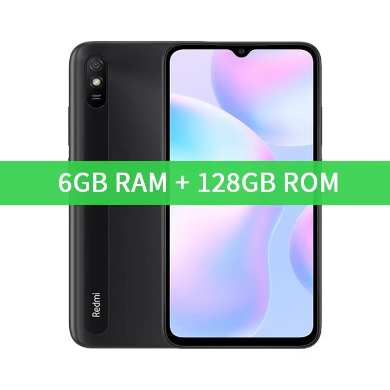 Redmi 9A Smartphone 64GB 128GB Global Rom Cellphone 5000Mah 6.53 Inch MTK Helio G25 Octa Core 13MP Smart Phone CN Version