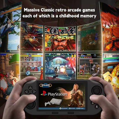 SF3000 4.5 Inch IPS Screen Portable Handheld Game Player Retro Video Game Console Built-In 20000+ Games for PS1/GBA Local Ship