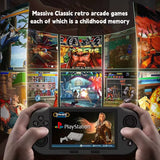 SF3000 4.5 Inch IPS Screen Portable Handheld Game Player Retro Video Game Console Built-In 20000+ Games for PS1/GBA Local Ship