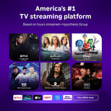 Roku Smart TV 2025 – 40-Inch Select Series, 1080P Full HD TV – Roku TV with Voice Remote – Flat Screen LED Television with Wi-Fi
