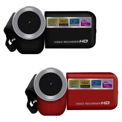 Vlog Camera 1080P Full HD 16 Million Pixels DV Camcorder Digital Video Camera 16X Digital Zoom Camera with Fill Light New Gifts