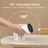 Projector HY300 Pro+ 4K Android 11 Dual Wifi6 300ANSI Allwinner H713 BT5.4 720P Native Outdoor Video Home Theater Cinema