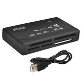 All in One Card Reader USB 2.0 SD Card Reader Adapter Support TF CF SD Mini SD SDHC MMC MS XD