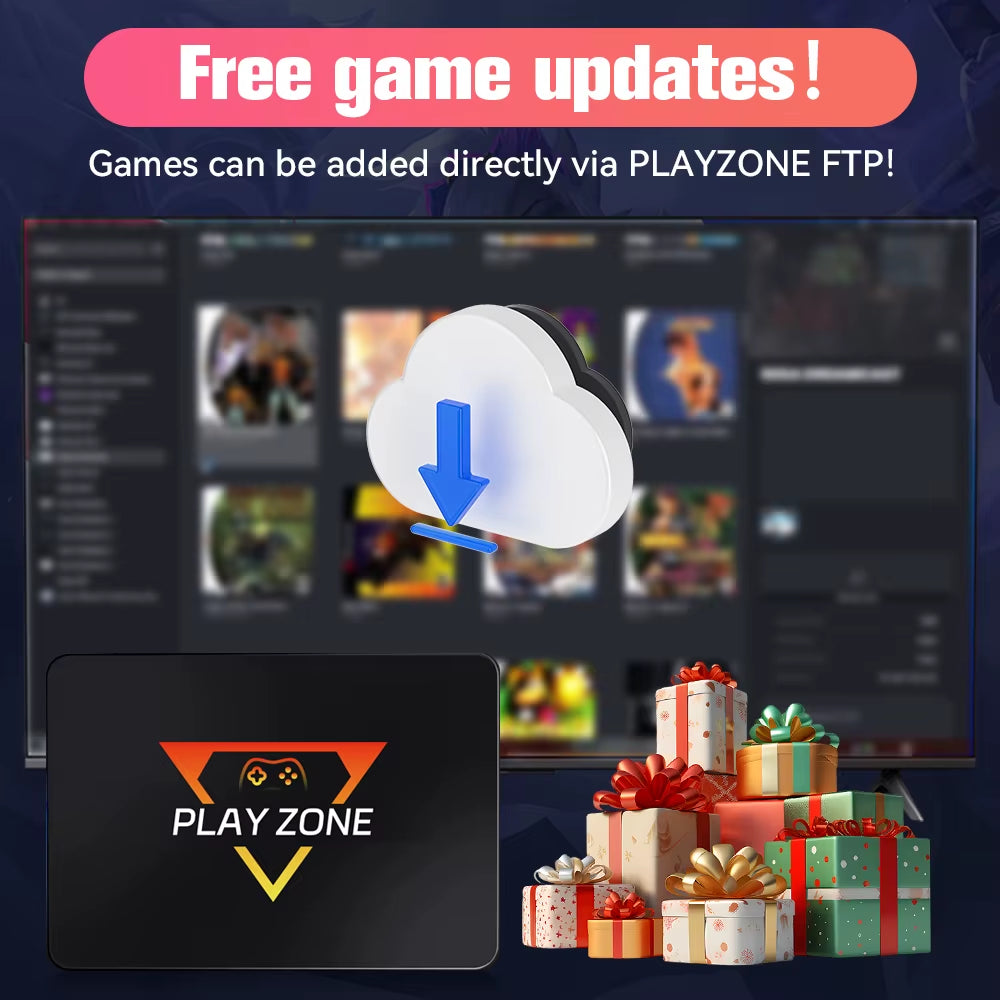 Palyzone Playzone 1TB Retro Game SSD for Ps5/Xbox/Switch/Ps4/Ps3 Portable Emula ...