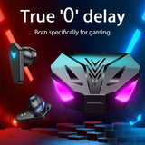 Wireless Bluetooth Headphones with LED Battery Display and Charger Case HIFI Sound Quality Music Game Sports Headphon