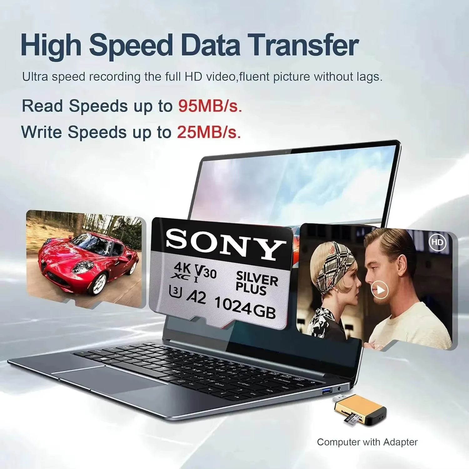 New  Micro SD Card Memory Card C10 64GB 128GB 256GB 512GB 1024GB up to 160Mb/S TF Flash Card for Phone Computer Camera
