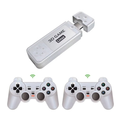Y6 Retro Game Console 4K 60Fps HDMI Output Low Latency GD10 TV Game Stick Dual Handle Portable Home Game Console Kid Gift