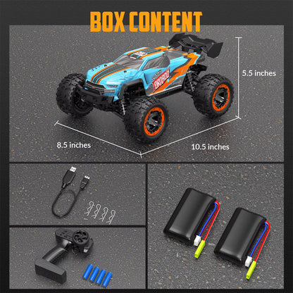 RC Truck 1:16 4X4 All Terrain RC Car 40KPH High Speed Remote Control Cars for Adults