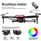 2025 New F199 RC Drone 4K Professinal with Wide Angle Triple HD Camera Foldable RC Helicopter WIFI FPV Height Hold Aircraft