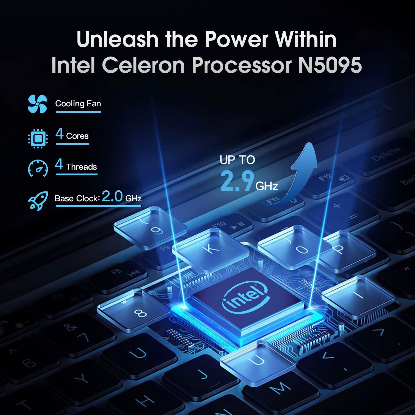 15.6" IPS  N5095 Gaming Laptops Portable Notebook Computer Pc 16GB 32GB DDR4 512G 1TB SSD Windows11 Backlit Keyboard Deals