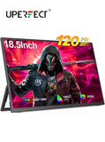 18.5" Computer Monitor IPS Touchscreen 120Hz Display FHD with Type C HDMI VESA Swivel Lift Bracket for Laptop PC Gaming