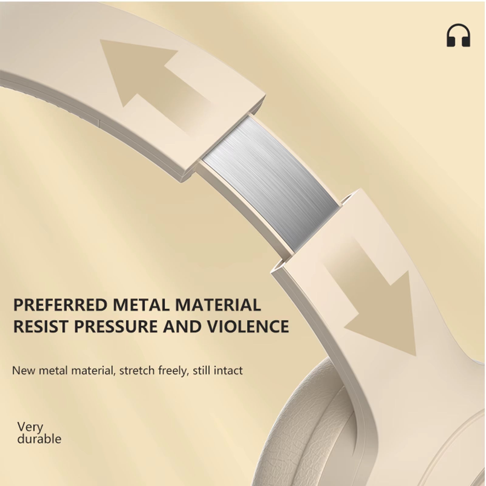 Wireless Bluetooth Headphones over Ear HIFI Stereo Headsets Noise Reduction Sports Gaming Earphones Music Player with Mic Gifts