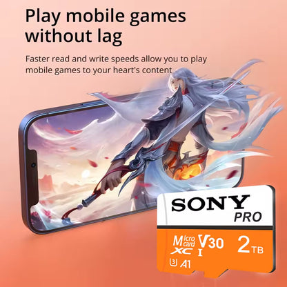 Extreme Micro SD Memory Card Full Speed U3 V30 4K for Phone Computer Camera - 2TB 1TB 512GB 256GB 128GB