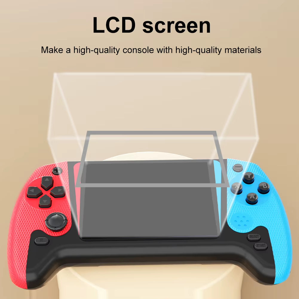 Retro Handheld Game Console 3.5Inch LCD Screen Built-In 500 Games Gaming Console 1200Mah Nostalgic Game Console for Kids Adults