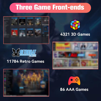 Playzone 1TB Retro Game SSD for Ps5/Xbox/Switch/Ps4/Ps3 Portable Emulator Consoles with 16000+ Games Plug&Play for Win Pc/Laptop