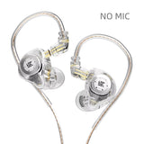 KZ EDX Pro Earphones Dynamic in Ear Monitor Hifi Wired Headphones Bass Stereo Game Music Earplugs Noice Cancelling Headset
