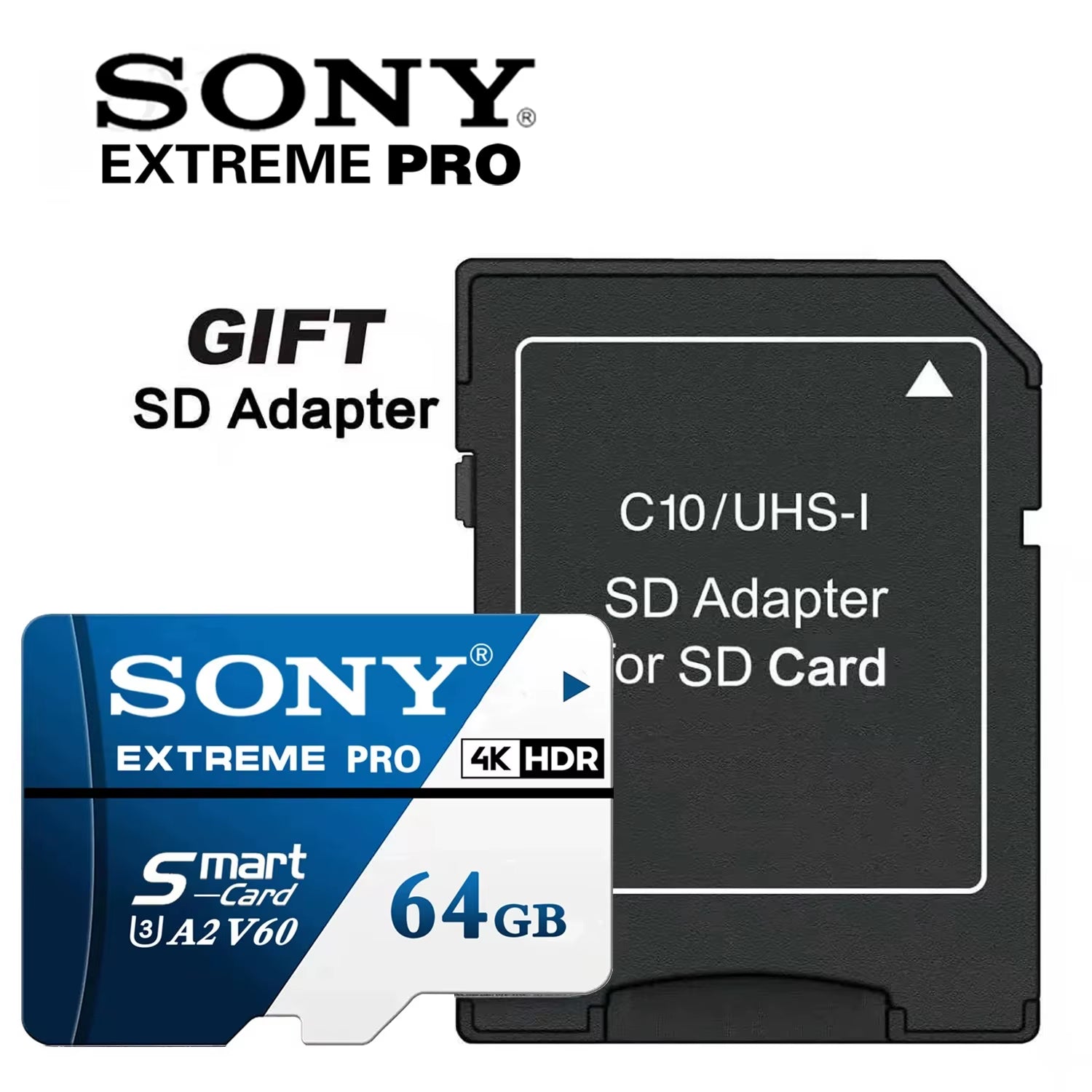 1024GB SD Memory Card High-Speed Micro TF Card 512GB 256GB 128GB 64GB A2 V60 U3 for Phone Camera PC