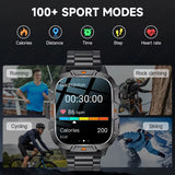 2025 for Xiaomi Outdoor Sports Smart Watch GPS Trackr 5ATM Flashlight 1.96" HD Display Screen Bluetooth Call Men Fitness Watches