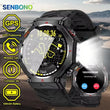 GPS Smart Watch Men Built-In GPS Bluetooth Call AI GPT Fitness Tracker Waterproof Military Sports Smartwatch for Men