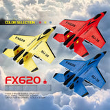 RC Foam Aircraft SU-35 SU-57 2.4G Aircraft with LED Wireless Electronic Control Glider Fixed Wing Aircraft Foam Boys Outdoor Toy