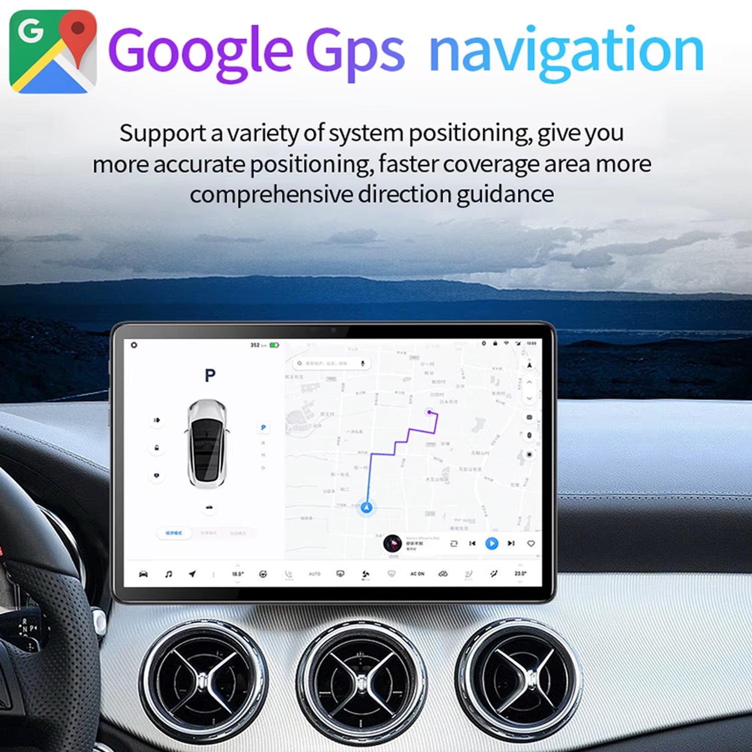 2025 New Google 5G Pad 10.1 Inch Tablets 2K HD Display Octa Core 8GB RAM 512GB ROM Dual SIM Cards Wifi Android Tablet PC 8000Mah