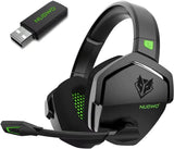 G06 2.4G Dual Wireless Gaming Headset 5Ms Low Latency 7.1 Surround ENC Mic for PC PS4 PS5 Gaming Bluetooth Headphones