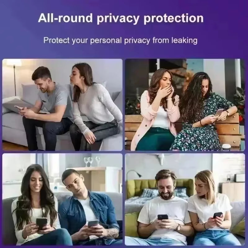 3Pcs Free Installation Privacy Screen Protector for Samsung A55 5G A54 A53 A52 A51 A35 A34 A33 A32 A31 A16 A15 A14 A13 A12 Glass