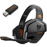 G06 2.4G Dual Wireless Gaming Headset 5Ms Low Latency 7.1 Surround ENC Mic for PC PS4 PS5 Gaming Bluetooth Headphones