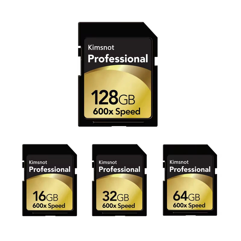 Professional SDXC Card 64GB 128GB 256GB 16GB 32GB SDHC SD Card Memory Card C10 High Speed 90Mb/S 600X for Nikon Canon