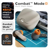 BT 5.4 TWS Wireless Earbuds Low Latency Game Earphones Microphone Noise Reduction Fast Charging Game Mode Listen Music Headset