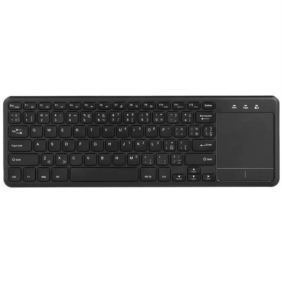 2.4Ghz Ultra Thin Wireless Touch Keyboard with Multi-Touch Touchpad for Windows 10/7 Android TV BOX Notebook Laptop Smart TV