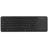 2.4Ghz Ultra Thin Wireless Touch Keyboard with Multi-Touch Touchpad for Windows 10/7 Android TV BOX Notebook Laptop Smart TV